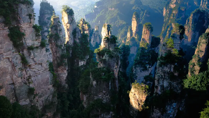 zhangjiajie parco nazionale forestale