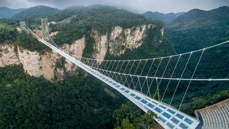 ponte di vetro cina