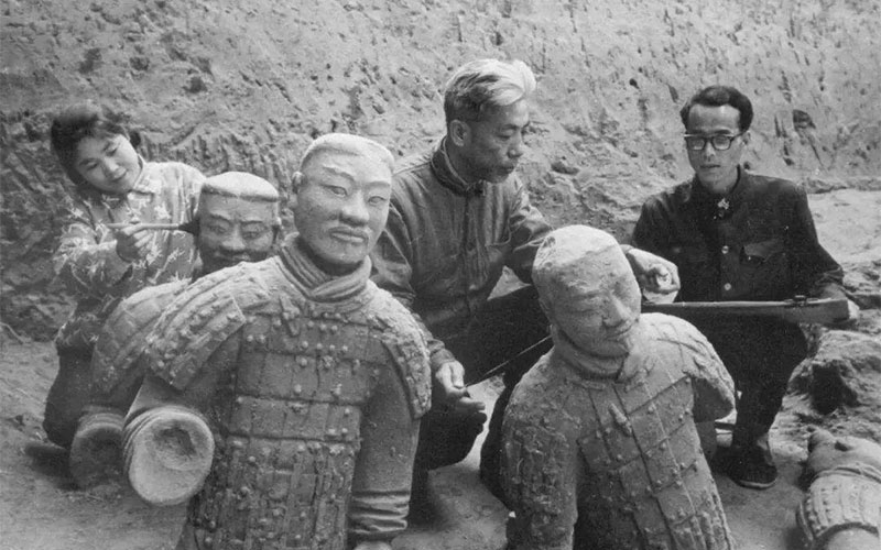 Esercito di terracotta scoperta