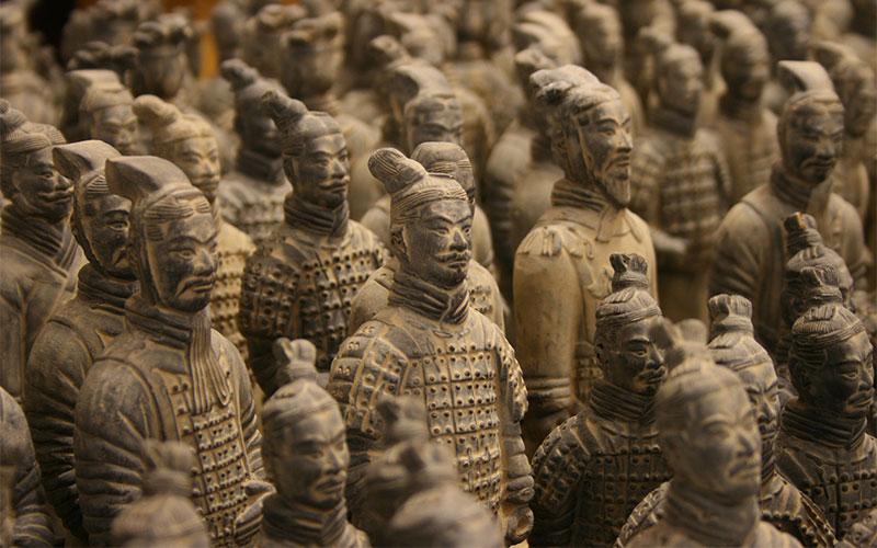 guerrieri di terracotta