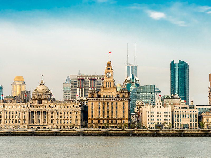 Architteture lungo del bund