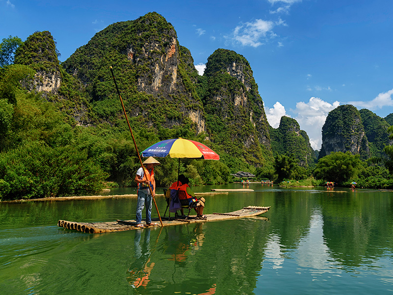 rafting  su fime yulong di Yangshuo