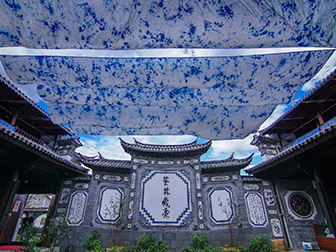 Casa tipica di etnia bai