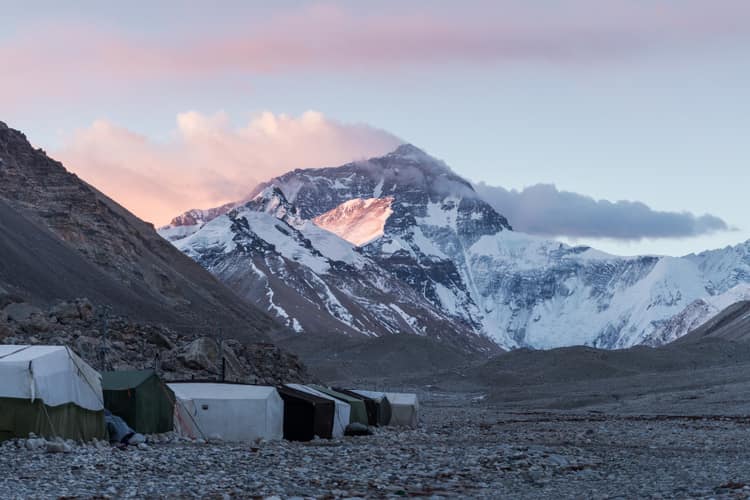 Campo base del Monte Everest