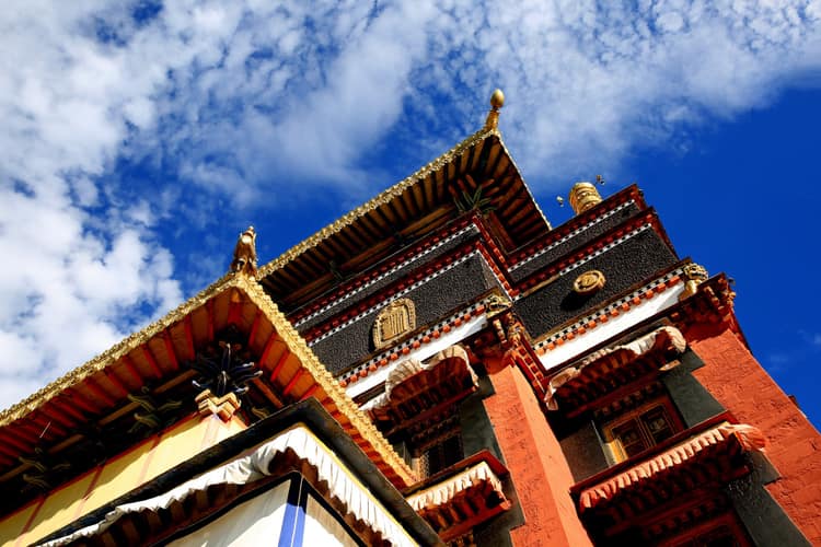 architettura del Monastero Tashilunpo