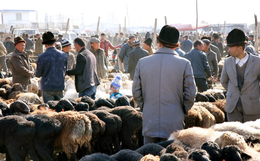 Mercato del bestiame - Kashgar